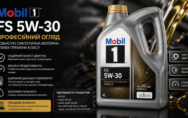 Mobil 1™ FS 5W-30: професійний огляд повністю синтетичної моторної оливи преміум-класу