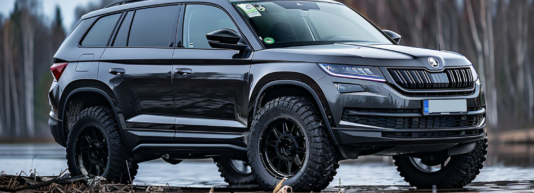 skoda kodiaq заміна задніх колодок
