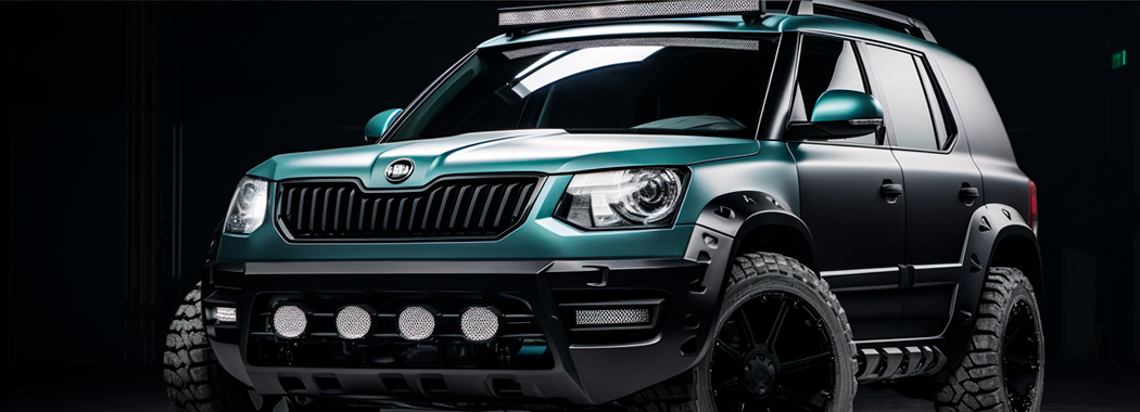 зняти передній та задній бампер на Skoda Yeti