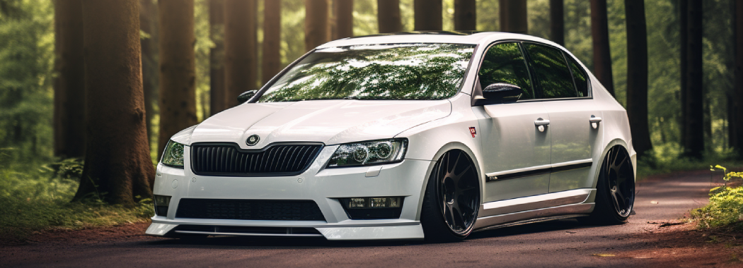 Замена передних колодок на Skoda Octavia Tour