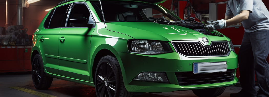 заміна масла на skoda rapid