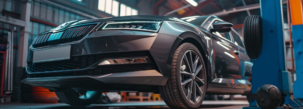 Заміна стійок стабілізатора Skoda Octavia A5
