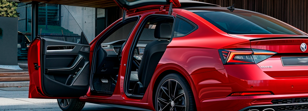 skoda octavia tour не закривається задні двері