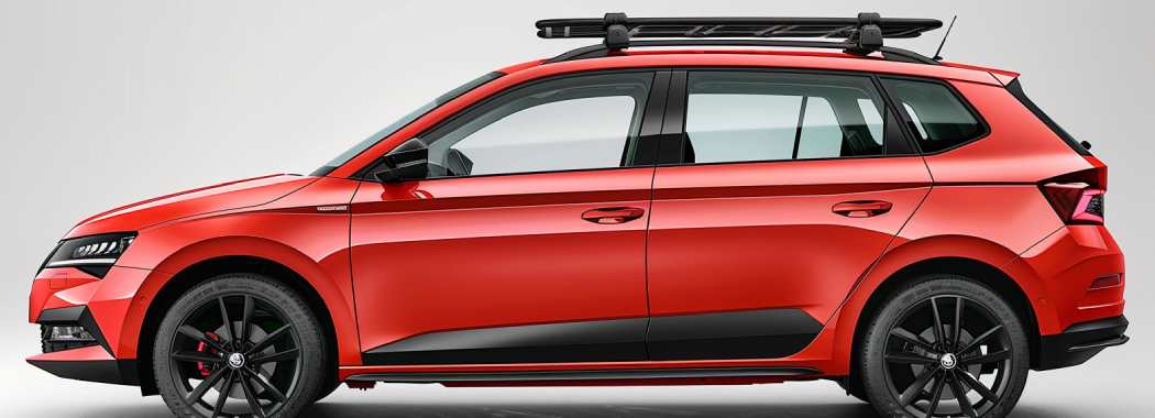 багажник на дах skoda fabia 1