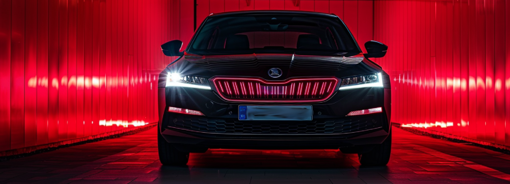 Skoda octavia a7 установка лінз, шкода октавію а7 установка лінз